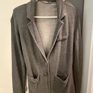 Tart Charcoal Open Blazer